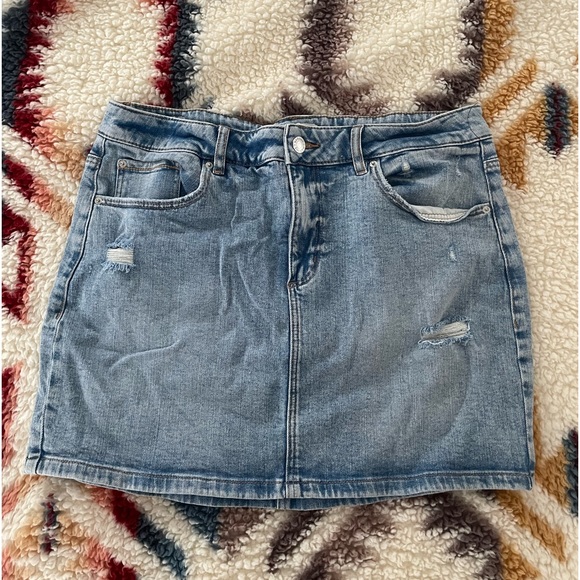 Garage jean skirt - Picture 1 of 2